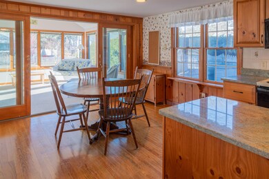 Open Kitchen Dining Sunroom
