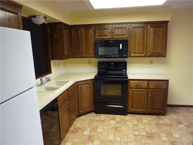 Kitchen. FOOD PREP SPACE WITH NEW RANGE & MICROWAVE