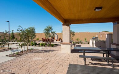 Outdoor kitchen and fireplace