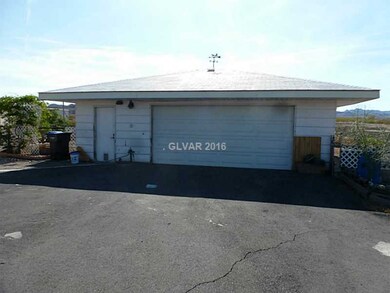 Garage. Detached garage with swamp cooler