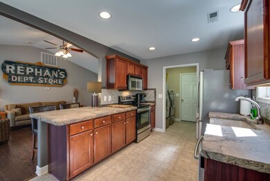 Custom concrete counter tops