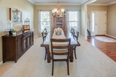 CROWN MOLDING THROUGHOUT HOME