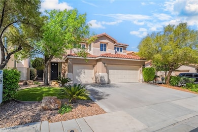 Mediterranean / spanish house with stucco siding,