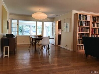 Looking into the dining room.