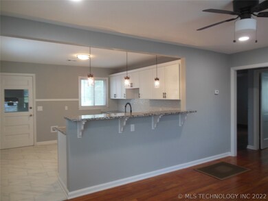Living room in hallway.