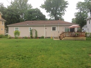 Rear of house