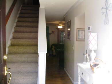 Entrance into unit