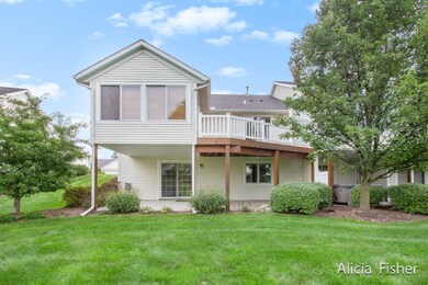 Rear View with private patio