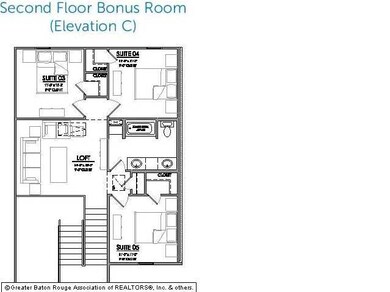 Second Floor 15447 MISTYBROOK DR, BATON ROUGE, LA 