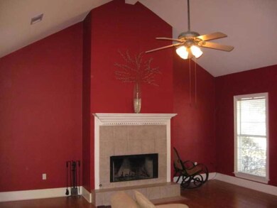Living Room. Wood Burning and Gas Fireplace