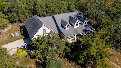 Aerial view of property and surrounding area