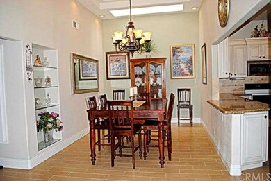Light and bright formal dining room 