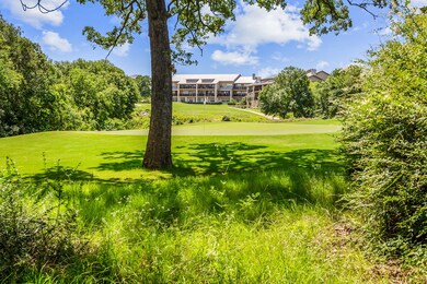 Looking up fairway to Building Two