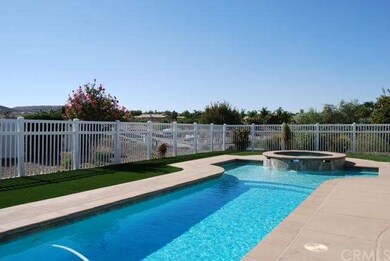 Solar heated lap pool.