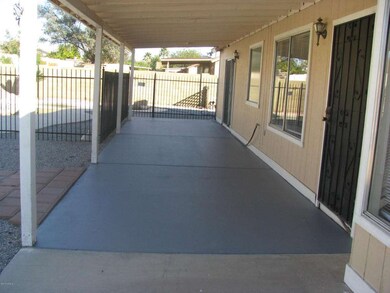 Extended patio