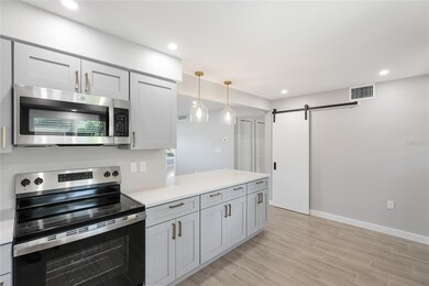 Kitchen looking to the Second Bedroom & bathroom enterance