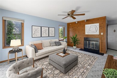 Living Room Virtually Staged