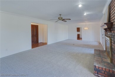 Large den with room for dining
