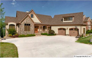CUSTOM HOME CRAFTSMANS STYLE ON LARGE LEVEL LOT.