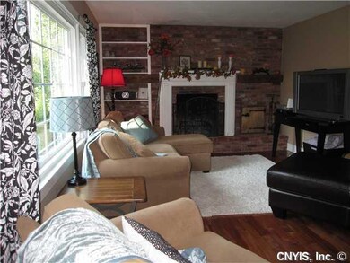 Living Room. The living room is bright and airy - 