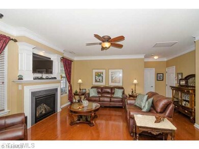 Living Room. Spacious Living Area Open to the Kitchen