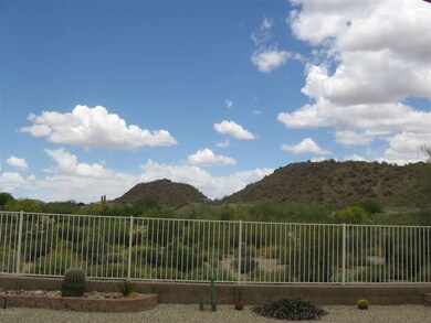 back yard views, center