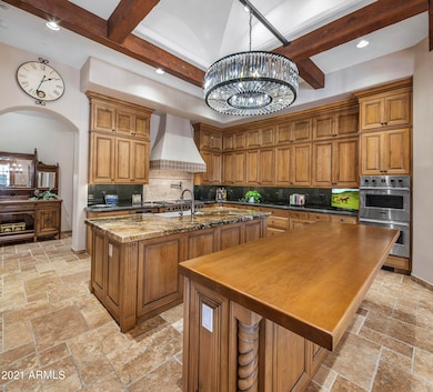 Double kitchen island