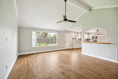 Primary bedroom with ample space