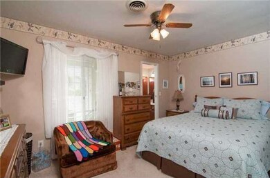 Master bedroom with ensuite bath