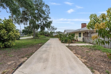 Drive way entrance from Cliff Ave