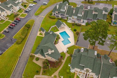 Aerial View of Pool and Clubhouse