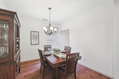 Large dining room makes entertaining a breeze