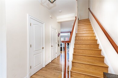 Hardwood floors throughout common areas