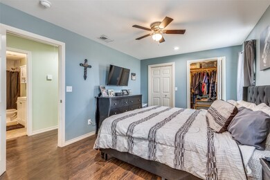 Primary bedroom has an ensuite bathroom