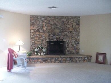Fireplace in LR