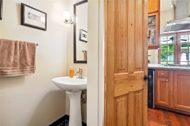 Half Bath off of kitchen