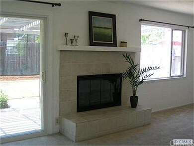 Tiled Fireplace