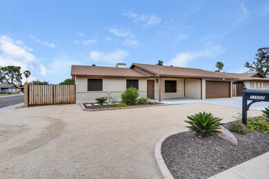 Front of Home and RV Gate