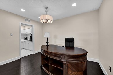 Dinning area currently used as an office.