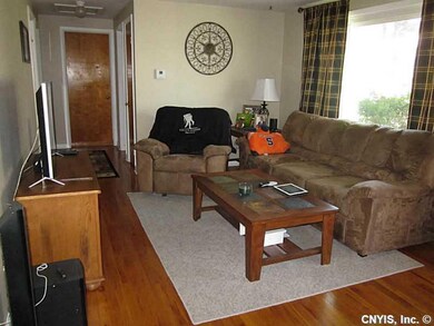 Living Room. Beautiful Hardwood Floors