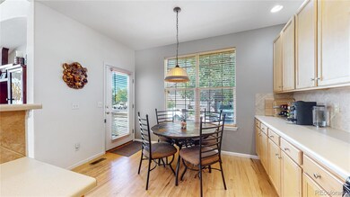 Slider door out to patio - Breakfast nook