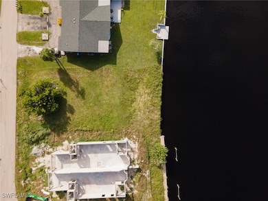 Aerial view of the property