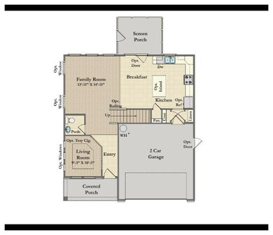Sumter 1st Floor with Screen Porch