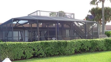 Screened porch and observation deck