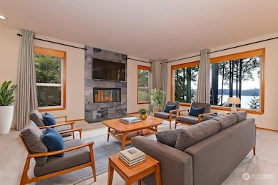 Virtually Staged Living Room