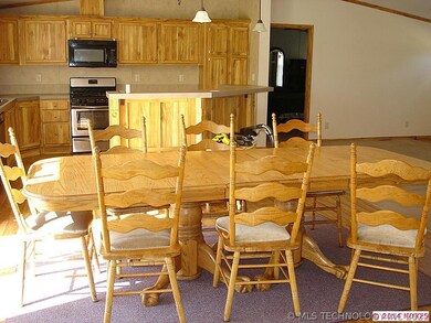 Large Dining Area off Kitchen