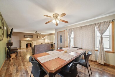 Dining and Living Areas