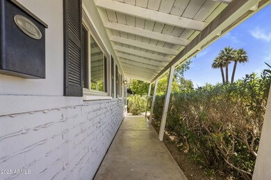 Covered front patio