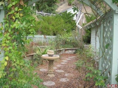 Peaceful secret garden.