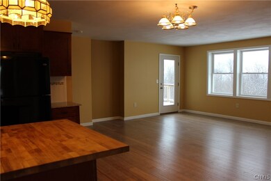 In-Law Open Concept Kitchen/Living Room with door